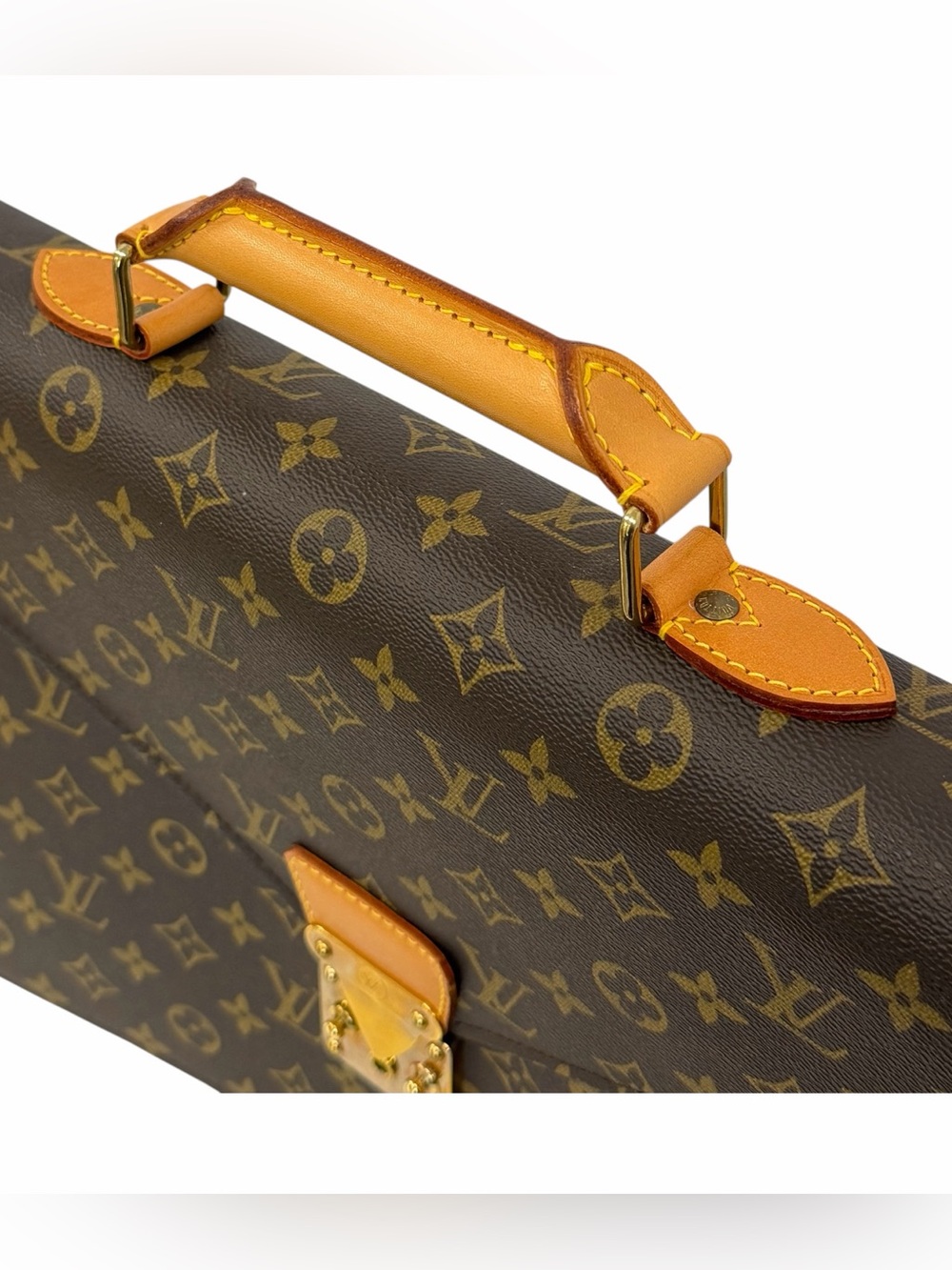 LOUIS VUITTON Monogram Serviette Conseiller Briefcase M10996 LegitGrails Cert - Picture 5 of 16